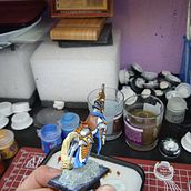 Principe Elfo a caballo . Pictură în acuarelă de alberto_yerga - 03.13.2023