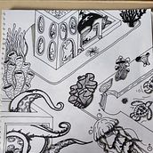 Mi proyecto del curso: El arte del sketching: transforma tus bocetos en arte . % America Diaz Ramirez tarafından hazırlanan Geleneksel illüstrasyon, Kalem Çizimi, Çizim, Ve Eskiz defteri projesi - 03.14.2023