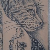 Mi proyecto del curso: Tatuaje para principiantes. Tattoo Design project by lailadsb - 03.14.2023