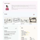 My project for course: Introduction to Notion for Creative Projects. Un progetto di Web development di Gabrielle van Welie - 14.03.2023