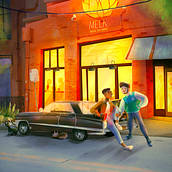 My project for course: Cinematic Digital Illustration with Photoshop. Traditional illustration, Digital Illustration, and Concept Art project by The Art Of Will - 11.04.2022