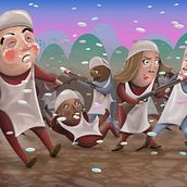 La Dolce Guerra. Projekt z dziedziny Trad, c i jna ilustracja użytkownika Filippo Maroni - 14.03.2023