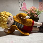 Mi proyecto del curso: Amigurumi: diseño de ropa, pelo y complementos. Un progetto di Artigianato, Design di giocattoli, Fiber Art, Uncinetto, Amigurumi e Textile Design di Elizabeth Jaime - 09.03.2023