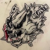 Meu projeto do curso: Tatuagem para principiantes. Un proyecto de Diseño de tatuajes de Lucas Lotierzo - 15.03.2023