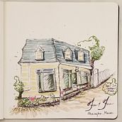 My project for course: Expressive Architectural Sketching with Colored Markers. Sketching, Drawing, Architectural Illustration, Sketchbook & Ink Illustration project by Renee Harness - 03.15.2023