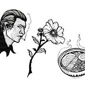 MWB project for course: Blackwork Tattoo Design. Traditional illustration, Digital Illustration, and Tattoo Design project by Mikayla Woodford-Bourne - 03.15.2023