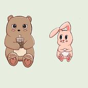 Dia de los enamorados. Children's Illustration project by Naeilyn Ugalde - 02.10.2023