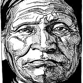 Native Americans. Ilustração tradicional, Ilustração com tinta, Desenho, Desenho de retrato, Esboçado, e Sketchbook projeto de Alberto Russo - 15.03.2023