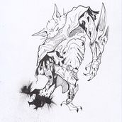 My project for course: Inking Techniques for Comics and Illustration Ein Projekt aus dem Bereich Traditionelle Illustration, Bildende Künste, Malerei, Comic und Illustration mit Tinte von castilloemp - 15.03.2023
