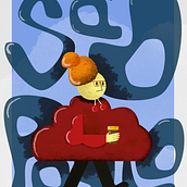 Meu projeto do curso: Ilustração de personagens expressivos. Traditional illustration, Character Design, Drawing, and Digital Illustration project by Gabriel Gimenez - 03.16.2023