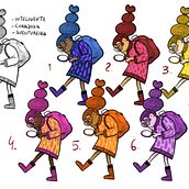 Meu projeto do curso: Design de personagens para animação com Photoshop. Animation, Character Design, and Character Animation project by Beatriz Laranjeiro - 03.12.2023