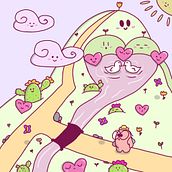 Mein Abschlussprojekt für den Kurs: Illustration im Kawaii-Stil: Gestalte niedliche Welten, die Freude bereiten. Un progetto di Character design, Illustrazione digitale e Manga di captaineifler - 16.03.2023