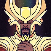Love from Asgard. Design, Traditional illustration, and Events project by Irene Mateos - 09.03.2022