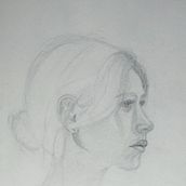 My project for course: Portrait Sketchbooking: Explore the Human Face. Un proyecto de Bocetado, Dibujo, Dibujo de Retrato, Dibujo artístico y Sketchbook de Ihor Barabash - 16.03.2023