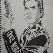 My project for course: Female Character Design for Comics. Un progetto di Character design, Fumetto e Disegno di Elías Cueik - 17.03.2023