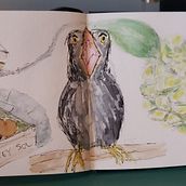 My project for course: Artistic Watercolor Sketching: Dare to Express Your Ideas. Un proyecto de Ilustración tradicional, Bocetado, Creatividad, Dibujo, Pintura a la acuarela y Sketchbook de Nicole - 09.03.2023