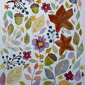 My project for course: Vibrant Floral Patterns with Watercolors. Traditional illustration, Pattern Design, Watercolor Painting, and Botanical Illustration project by Lori Hicke - 03.17.2023