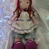 Mi proyecto del curso: Elaboración de muñecas amigurumi románticas . Arte și meșteșuguri, Design de jucării, Arte din fibre, Croșetat, Amigurumi și Design textil de Roma Gutierrez de Lara - 03.17.2023