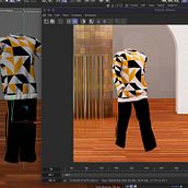 My project for course: Digital Streetwear Design in CLO 3D and Cinema 4D. Animation, Character Animation, 3D Animation, Fashion Design, and 3D Modeling project by Favour Ojemeh - 03.18.2023