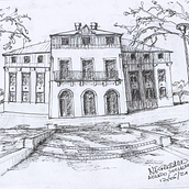 mis dibujos. Een project van Traditionele illustratie y Architectuur van Dario Zegarra - 19.03.2023
