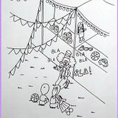 Viaje al mundo del más acá. Un projet de Illustration traditionnelle de georginafilardo - 19.03.2023