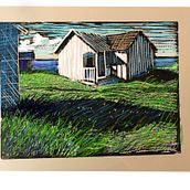 Amherst shore. Een project van Traditionele illustratie y  Beeldende kunst van Janice Brown Daly - 19.03.2023