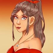 Mi proyecto del curso: Retrato de personajes femeninos con Procreate. Traditional illustration, Digital Illustration, and Digital Drawing project by mateo_obregon_alban - 03.17.2023