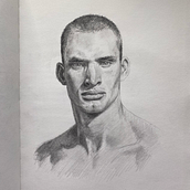 Mi proyecto del curso: Retrato realista con lápiz de grafito. Traditional illustration, Fine Arts, Sketching, Pencil Drawing, Drawing, Portrait Drawing, Realistic Drawing, Artistic Drawing, and Figure Drawing project by Joseph Maureira - 03.19.2023