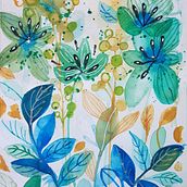 Mi proyecto del curso: Acuarela floral: conecta con la naturaleza. Projekt z dziedziny Trad, c, jna ilustracja,  Malarstwo, Malowanie akwarelą, R i sunek botaniczn użytkownika Yoselin Poblete - 19.03.2023