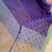 Mi proyecto del curso: Tejido de prendas de punto con mangas ranglán desde arriba. DIY, Knitting, and Textile Design project by PAZ SAAVEDRA ARRIAGADA - 03.19.2023