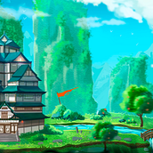 Mi proyecto del curso: Concept Art: introducción al diseño de escenarios. Un proyecto de Ilustración tradicional, Cine, vídeo, televisión, Animación, Ilustración digital, Videojuegos, Concept Art y Diseño de videojuegos de chuleta_chan - 18.03.2023