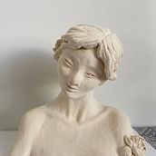 Mi proyecto del curso: Introducción a la escultura figurativa con arcilla. Fine Arts, and Sculpture project by Salma Kazmi - 02.28.2023