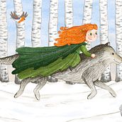 My project for course: Children’s Illustration with Procreate: Paint Magical Scenes. Traditional illustration, Digital Illustration, Children's Illustration, Digital Painting, and Picturebook project by Katie Louise - 03.20.2023