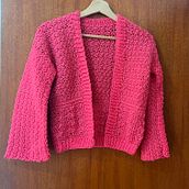 Meu projeto do curso: Crochê: design e confecção de roupas com estilo romântico. Un proyecto de Diseño de moda, Tejido, DIY, Crochet y Diseño textil de Clarissa Somogy - 20.03.2023