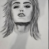 My project for course: Artistic Charcoal Portraiture: Creating Atmosphere. Traditional illustration, Fine Arts, Drawing, Realistic Drawing, Artistic Drawing, and Portrait Drawing project by debashcrofts - 01.18.2023