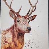 My project for course: Expressive Animal Portraits in Watercolor. Traditional illustration, Watercolor Painting, Realistic Drawing, and Naturalistic Illustration project by debashcrofts - 03.20.2023