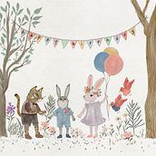 Birthday party. Een project van Traditionele illustratie van Ashley Hong - 20.03.2023