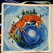 My project for course: Watercolor Techniques for Dreamlike Illustrations . % Erin GIlaxon tarafından hazırlanan Geleneksel illüstras, on, Çizim, Sulubo, a Resim, Editor, al İllüstras, Ve on projesi - 03.22.2023