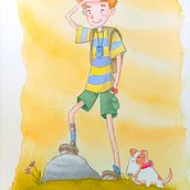 Il mio progetto del corso: Portfolio online di illustrazione per libri d'infanzia. Un proyecto de Ilustración tradicional, Diseño editorial, Stor, board, Gestión del Portafolio, Ilustración infantil, Narrativa, Gestión, productividad							 y Álbum ilustrado						 de Manuela Cordedda - 22.03.2023