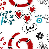 Mi proyecto del curso: Diseño de estampados textiles. Traditional illustration, Accessor, Design, Costume Design, Pattern Design, Fashion Design, Printing, and Textile Printing project by Lucía Córdoba - 03.20.2023