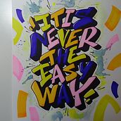 Mi proyecto del curso: Lettering inspirado en grafiti. T, pograph, Calligraph, Lettering, T, pograph, Design, H, and Lettering project by Alexis Perez Salsamora - 03.22.2023