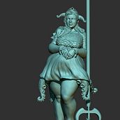 Meu projeto do curso: Modelagem de personagens em 3D. 3D, Character Design, 3D Modeling, 3D Character Design, and 3D Design project by Rafael Lucena - 09.24.2022