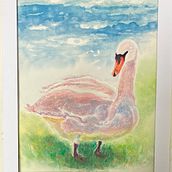 My project for course: Expressive Animal Portraits in Watercolor. Pintura em aquarela projeto de Cathy - 23.03.2023