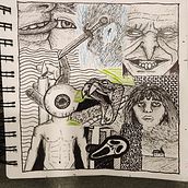 My project for course: Dreamlike Illustration: Draw Your Imagination. Traditional illustration, Drawing & Ink Illustration project by John Gozzolino - 03.22.2023