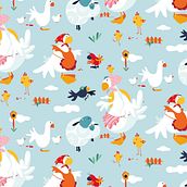 Pequeña granja. Design, Accessor, Design, Art Direction, Character Design, Graphic Design, Pattern Design, Drawing, and Children's Illustration project by Marina Madrigal - 03.23.2023