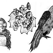 Mi proyecto del curso: Diseño de tatuajes Blackwork. Traditional illustration, Digital Illustration, and Tattoo Design project by Dalis Co - 03.23.2023