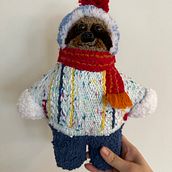 My project for course: Design and Embroidery of Dolls with Punch Needle . Un proyecto de Bordado, Decoración de interiores, Art to, Punch needle y Diseño textil de Samia Franco Abugattas - 23.03.2023