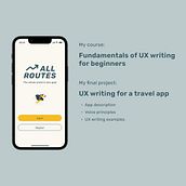 My project for course: Fundamentals of UX writing for beginners. Projekt z dziedziny UX / UI, Projektowanie informacji, Cop, writing i Projektowanie aplikacji użytkownika Yuliya Perepechko - 27.03.2023