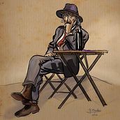 Trabajos hechos hechos con Sketcbook Pro, en el curso de Paulo Villagrán. Un projet de Illustration traditionnelle de Ramon Ojeda Peral - 22.03.2023