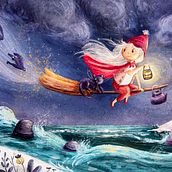 My project for course: Children’s Illustration with Procreate: Paint Magical Scenes. Traditional illustration, Digital Illustration, Children's Illustration, Digital Painting, and Picturebook project by Betül İlter - 03.20.2023